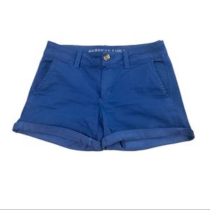 American Eagle Shorts Blue MIDI